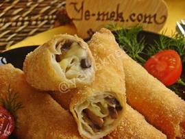 Beşamel Soslu Mantarlı Börek